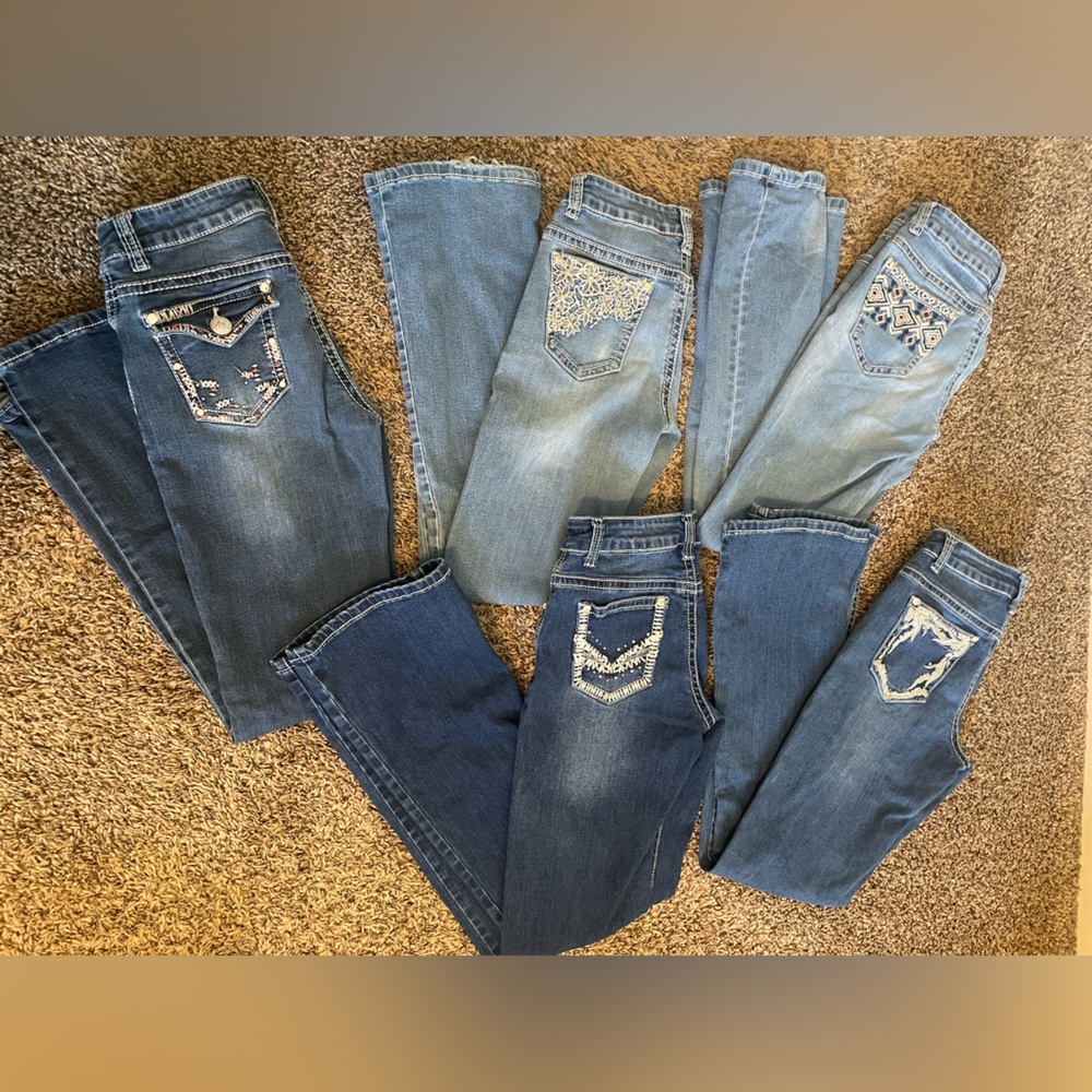 Rodeo Girl by Liz Jeans Girls 16